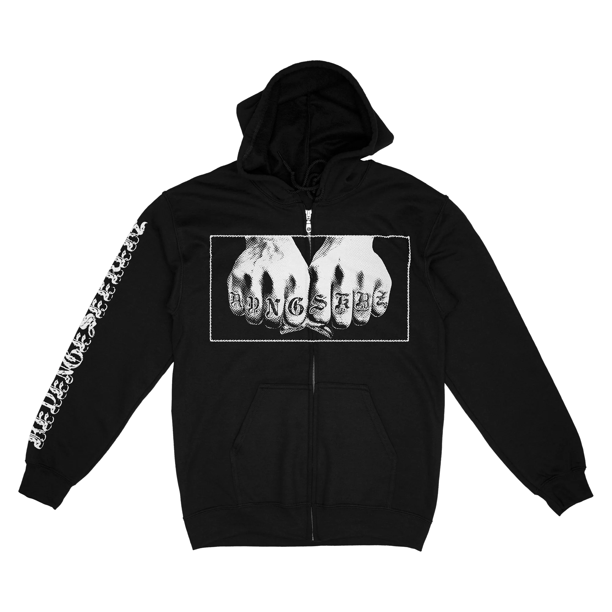 Experimental Skin Zip Hoodie